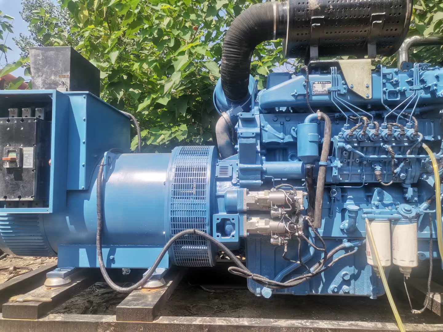 吴中详细说明降低 800kW 柴油发电机输出电流波动的方法